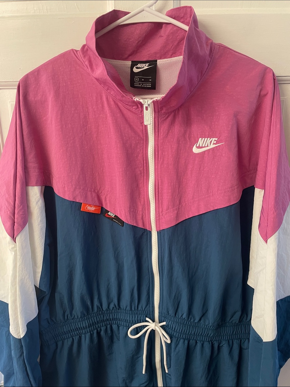 Nike Sportswear Icon Clash Woven Long Mesh Lined Track Sport Jacket women size M - Picture 2 of 16